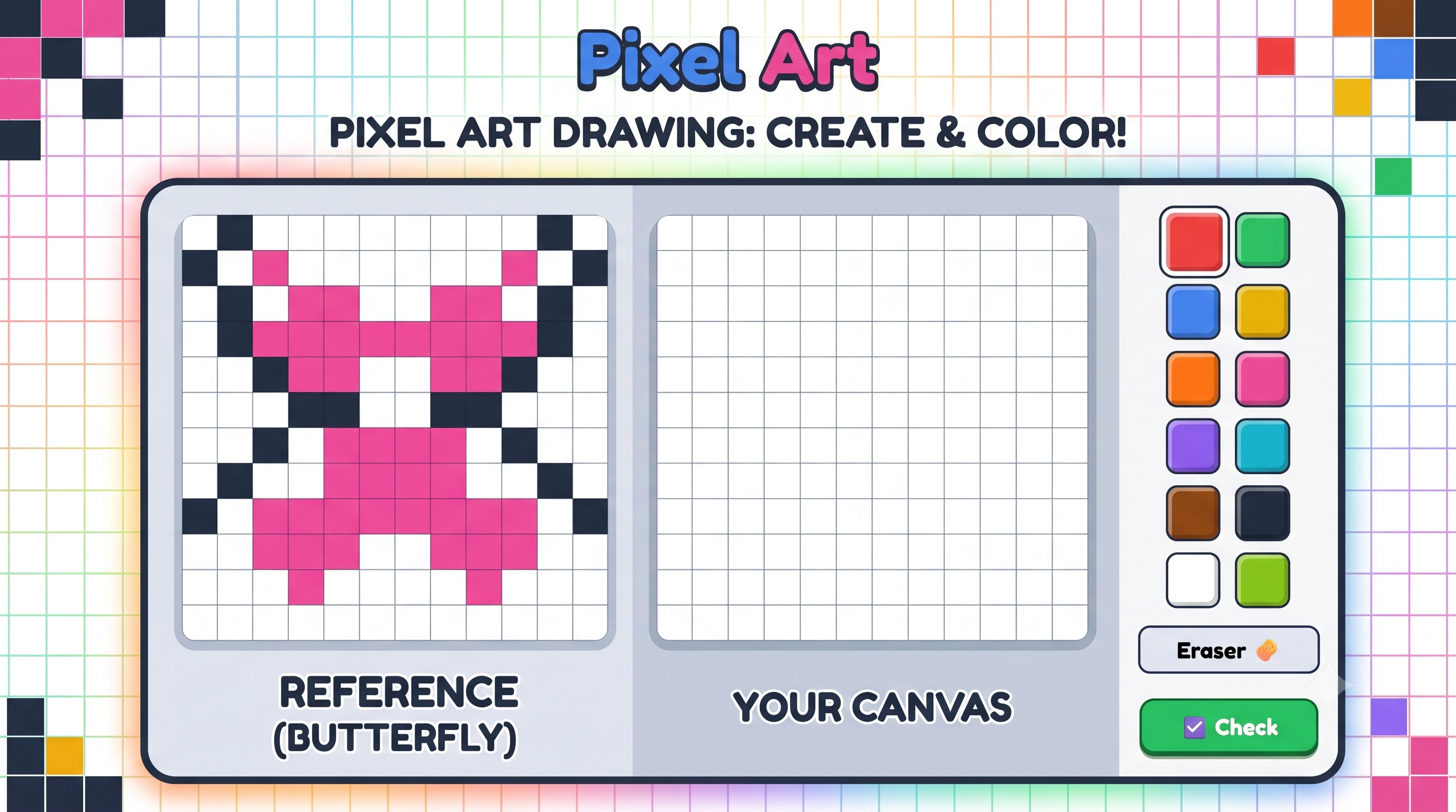 Pixel Art game cover image