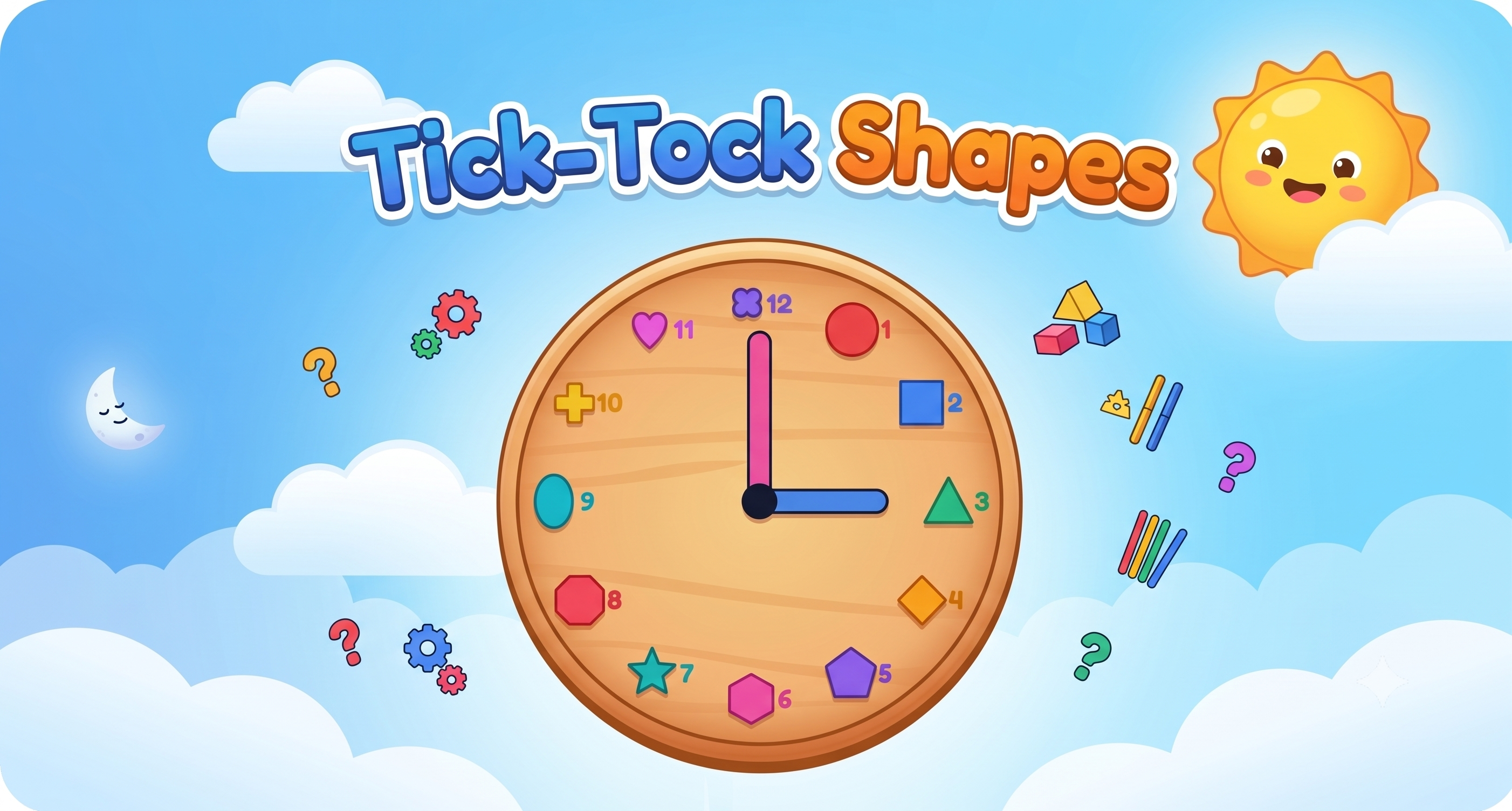Tick Tock Shapes